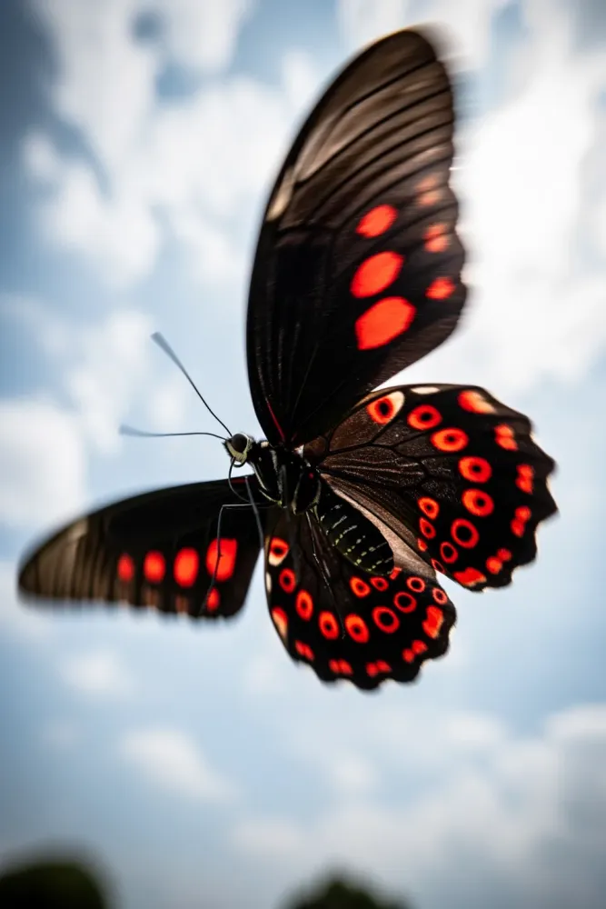 A butterfly reference image